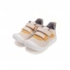 BAREFOOT Buty sportowe D.D.STEP F100-61859L CREAM na rzepy
